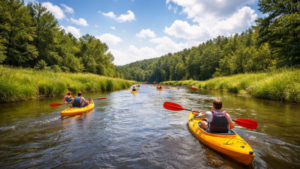 Spływ kajakowy Wieprzem – Tarnogóra/Izbica Dworzyska – Krasnystaw