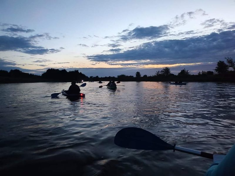 Kajakowe tajemnice nocą – nocne spływy